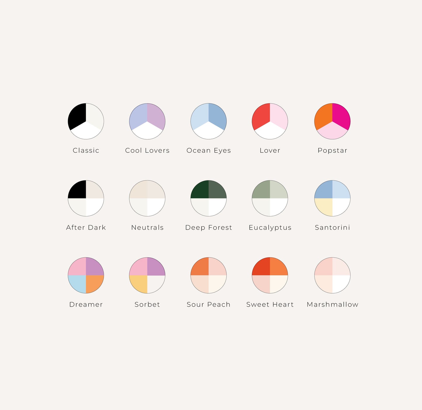 Seating Chart | Sarah & Nicholas