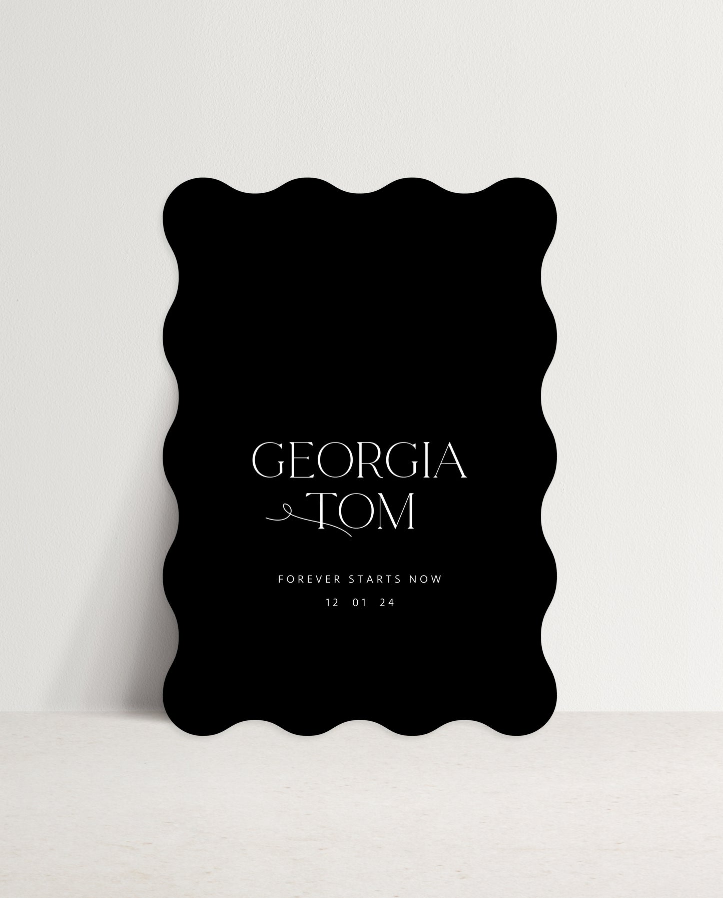 Welcome Sign | Georgia & Tom