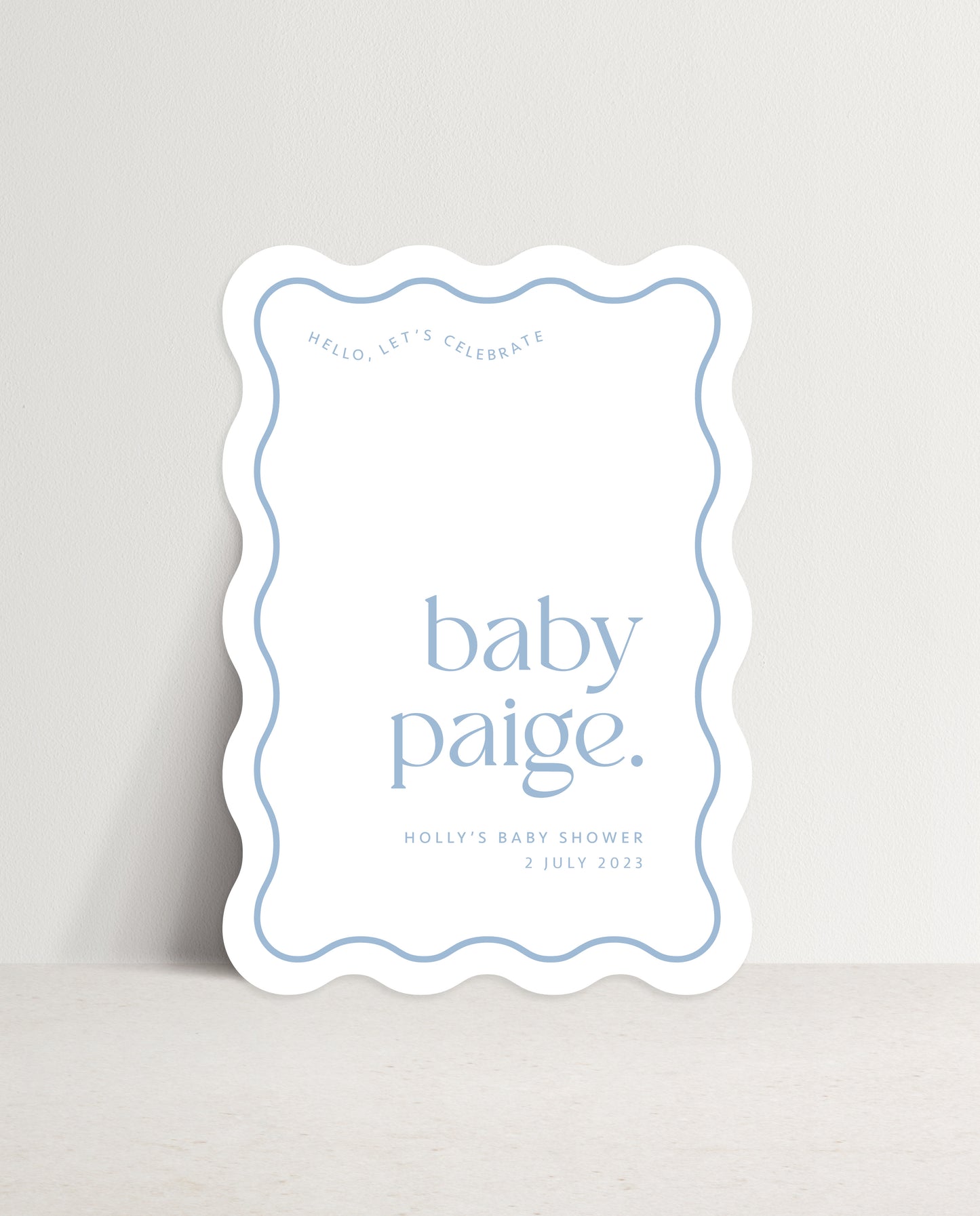 Welcome Sign | Holly's Baby Shower