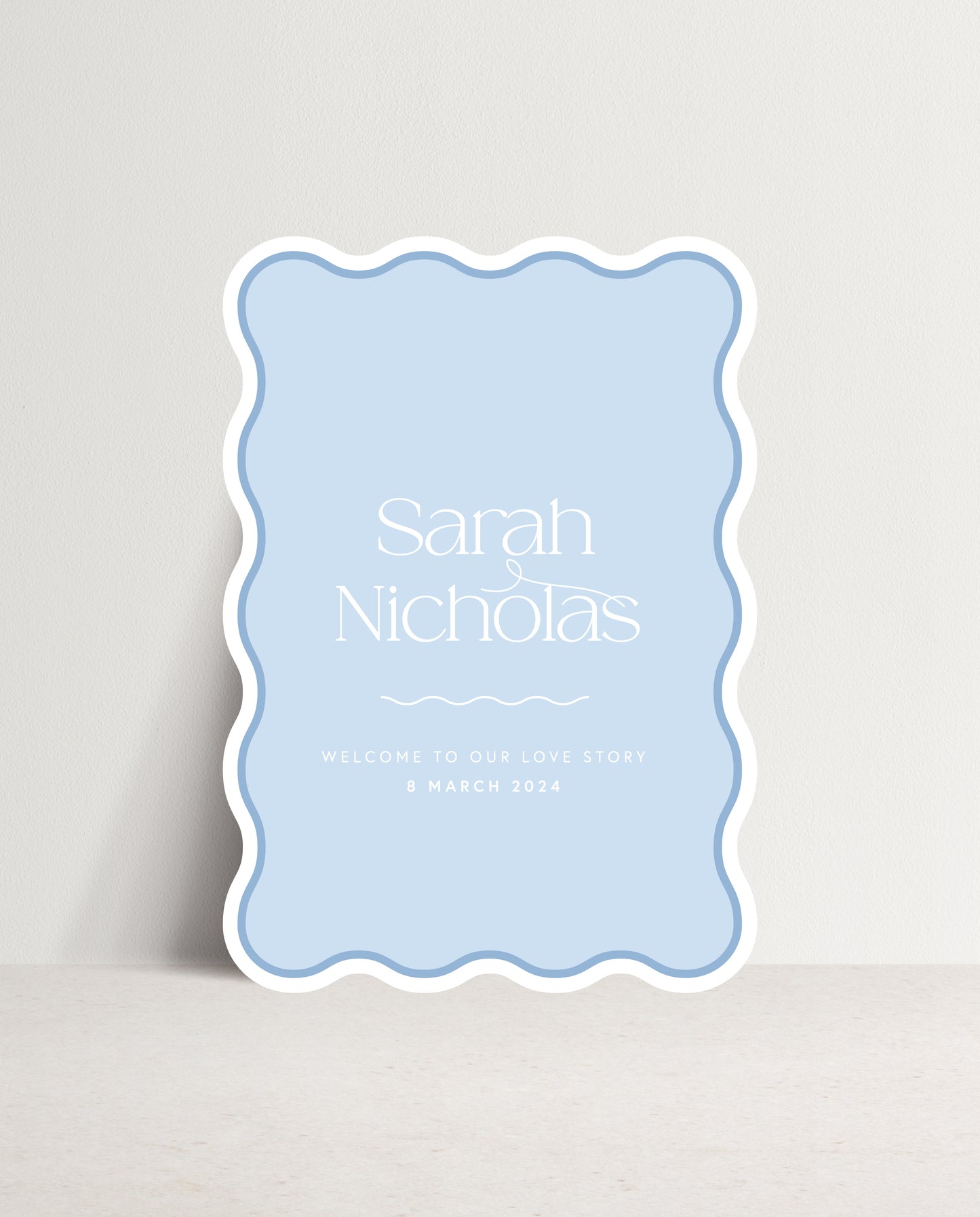 Welcome Sign | Sarah & Nicholas