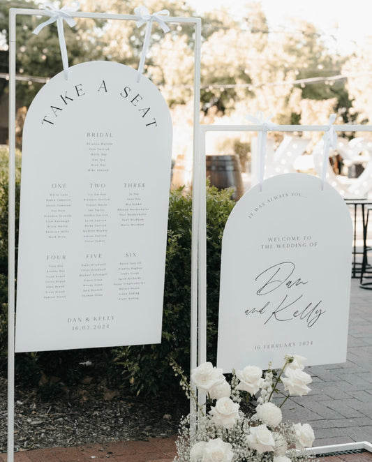 Signage Package  |  Dan & Kelly (ADL Clients ONLY)