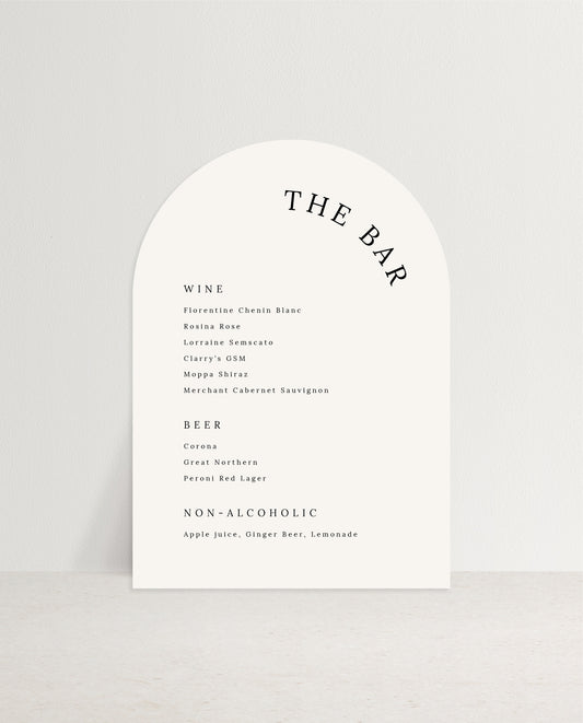 Bar Sign  |  Dana & Cam