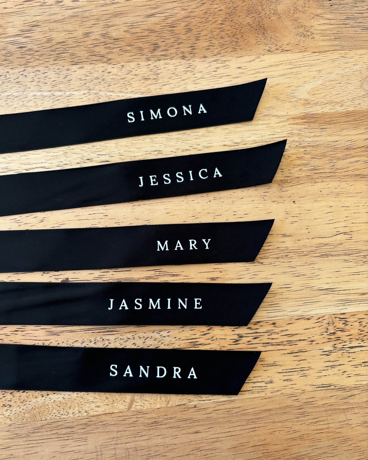 Ribbon Drink Tags | Personalised Names