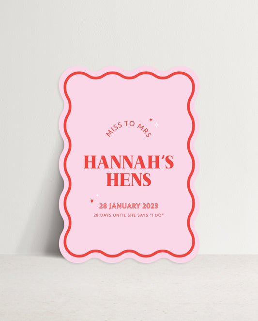 Welcome Sign  |  Hannah's Hens